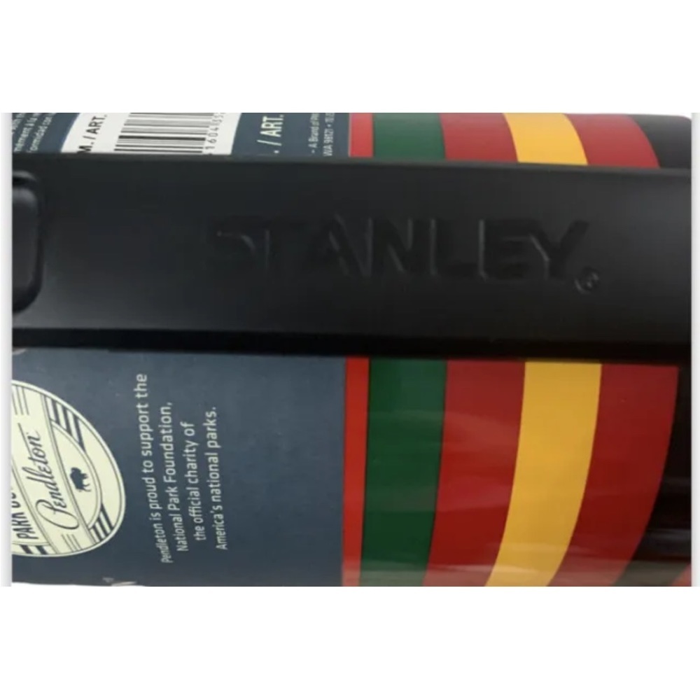 Limited Edition Stanley Pendleton Red Thermos National Parks Vacuum Bottle NEW - Picture 4 of 7